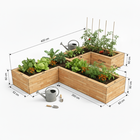 Free Project Design – Raised Beds & Garden Structures with BRICK